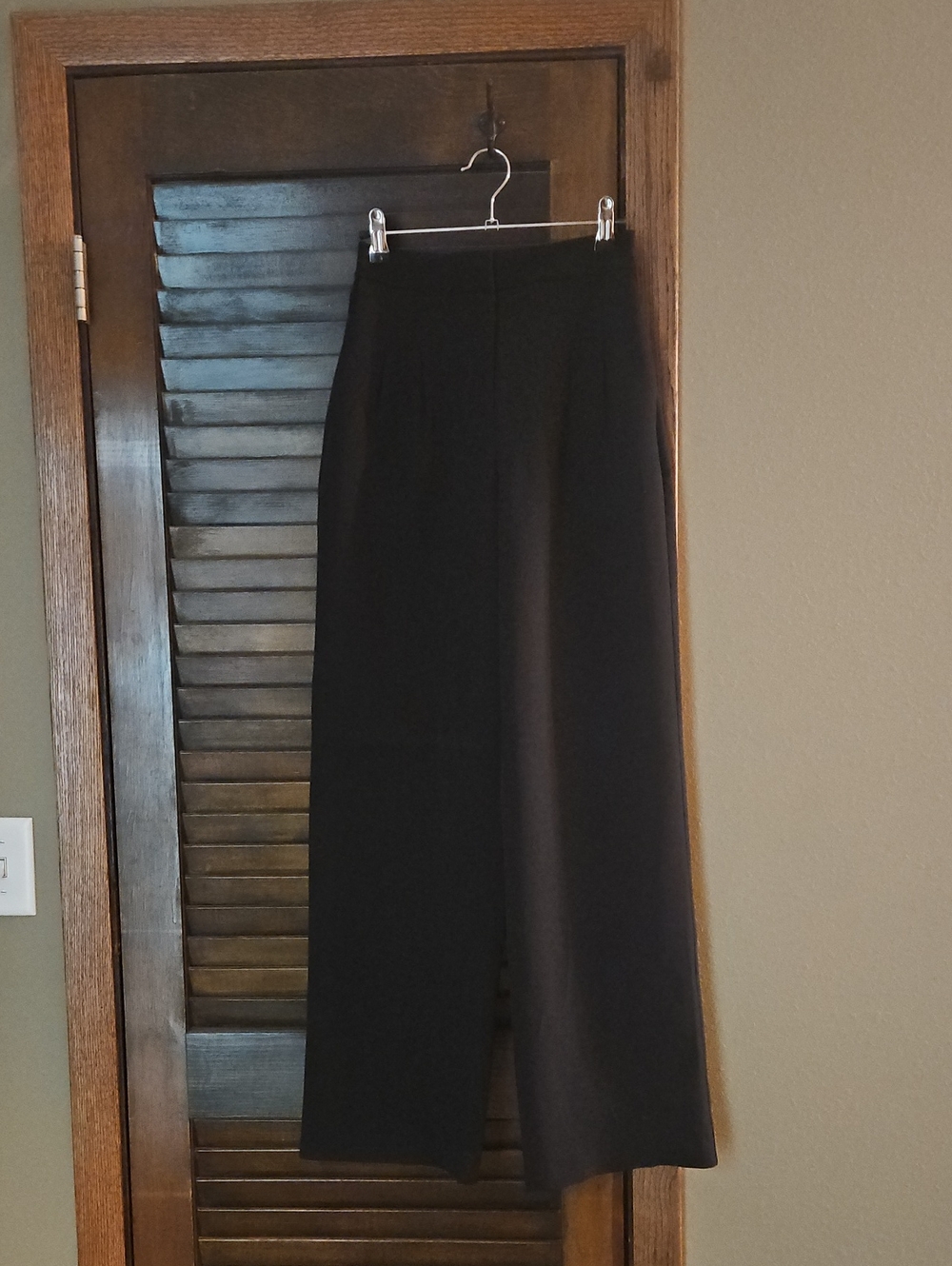 Expresd High Waisted Wide-Leg Black Women's Trousers